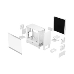 Fractal Design Pop Silent Tower Bianco