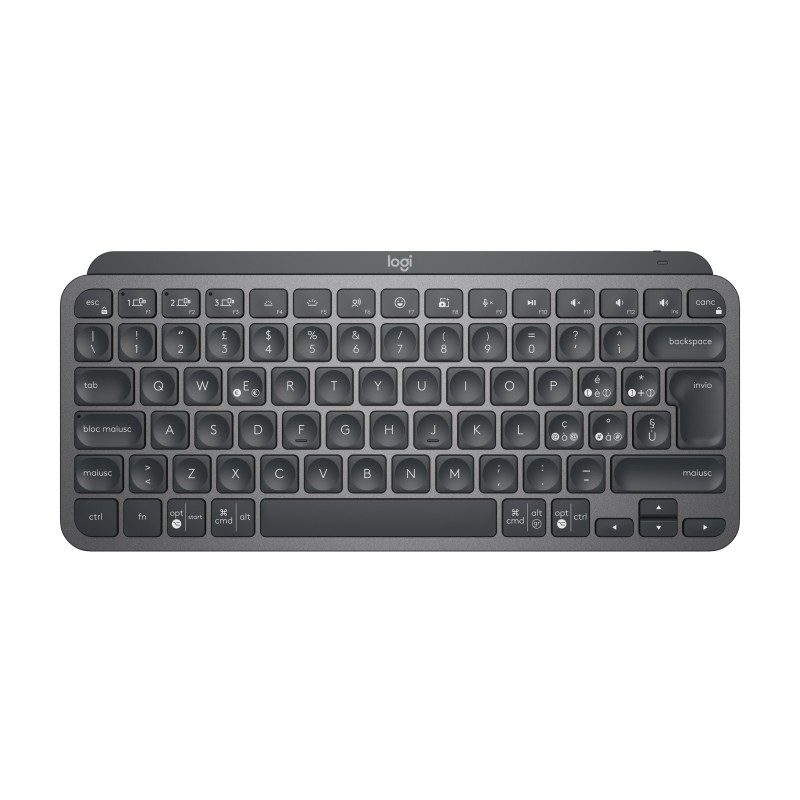 Logitech MX Keys Mini for Business tastiera Ufficio RF senza fili + Bluetooth QWERTY Italiano Grafite