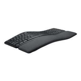 Logitech Ergo K860 for Business tastiera Ufficio RF senza fili + Bluetooth Inglese britannico Grafite