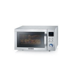 Severin MW 7774 forno a microonde Argento Microonde combinato Superficie piana 25 L 900 W