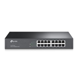 TP-Link TL-SF1016DS switch di rete Non gestito Fast Ethernet (10 100) 1U Nero