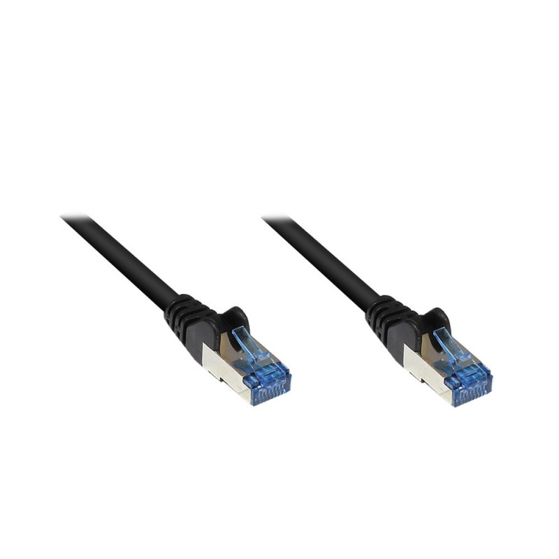 Alcasa 8060-H010S cavo di rete Nero 1 m Cat6a S FTP (S-STP) Alcasa 8060-H010S cavo di rete Nero 1 m Cat6a S FTP (S-STP)
