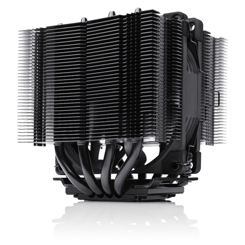 Noctua NH-D9L CHROMAX.BLACK sistema di raffreddamento per computer Processore Dissipatore di calore Radiatore 9,2 cm Nero 1 pz