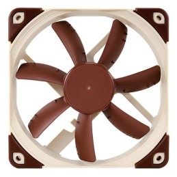 Noctua NF-S12A PWM sistema di raffreddamento per computer Case per computer Ventilatore 12 cm Beige, Marrone