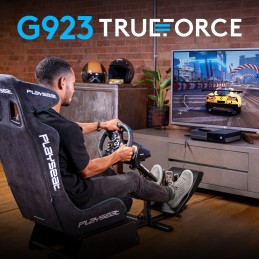 Logitech G G923 Nero USB 2.0 Sterzo + Pedali Analogico Digitale PC, Xbox One, Xbox Series S, Xbox Series X