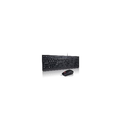 Lenovo 4X30L79892 tastiera Mouse incluso Universale USB QWERTY Danese Nero