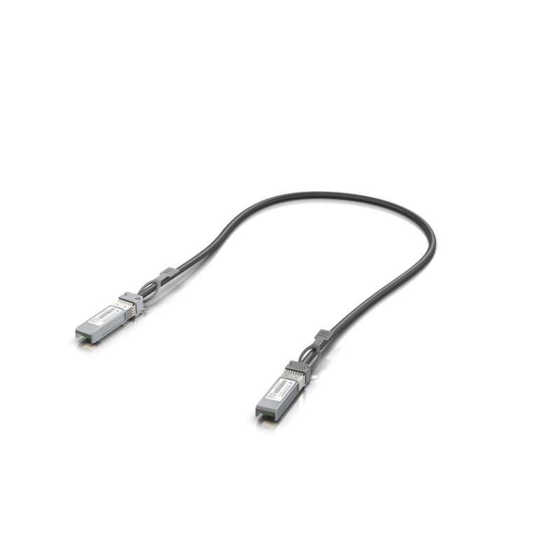 Ubiquiti UACC-DAC-SFP28-0.5M cavo InfiniBand e in fibra ottica 0,5 m Nero