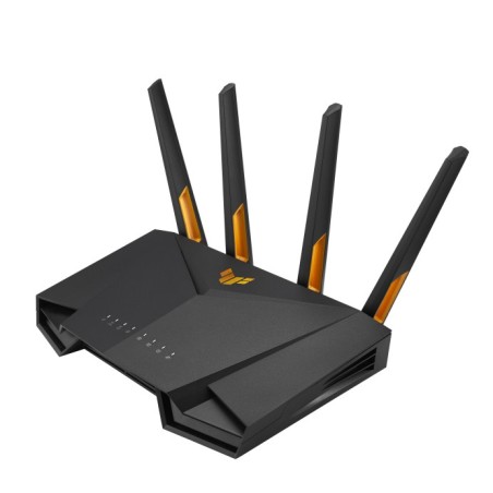 ASUS TUF Gaming AX3000 V2 router wireless Gigabit Ethernet Dual-band (2.4 GHz 5 GHz) Nero, Arancione