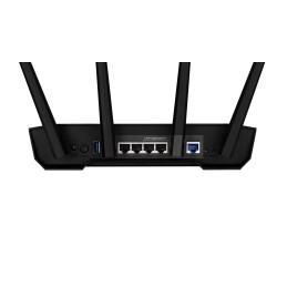 ASUS TUF Gaming AX3000 V2 router wireless Gigabit Ethernet Dual-band (2.4 GHz 5 GHz) Nero, Arancione