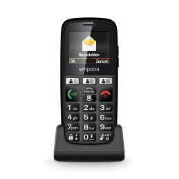 Emporia emporiaHAPPY 70 g Nero Telefono di livello base