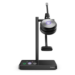Yealink WH62 Mono UC Auricolare Wireless A Padiglione Ufficio Micro-USB Base di ricarica Nero