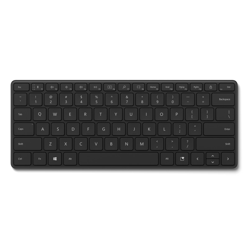 Microsoft Designer Compact tastiera Universale Bluetooth QWERTZ Tedesco Nero