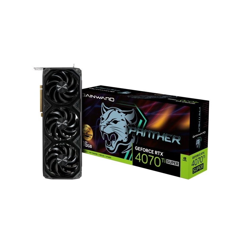 Gainward RTX4070 Ti Super Panther OC NVIDIA GeForce RTX 4070 SUPER 16 GB GDDR6X