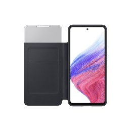 Samsung S View Wallet Cover per Galaxy A53 5G, Nero