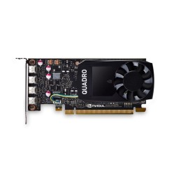 PNY VCQP1000DVIV2-PB scheda video NVIDIA Quadro P1000 V2 4 GB GDDR5