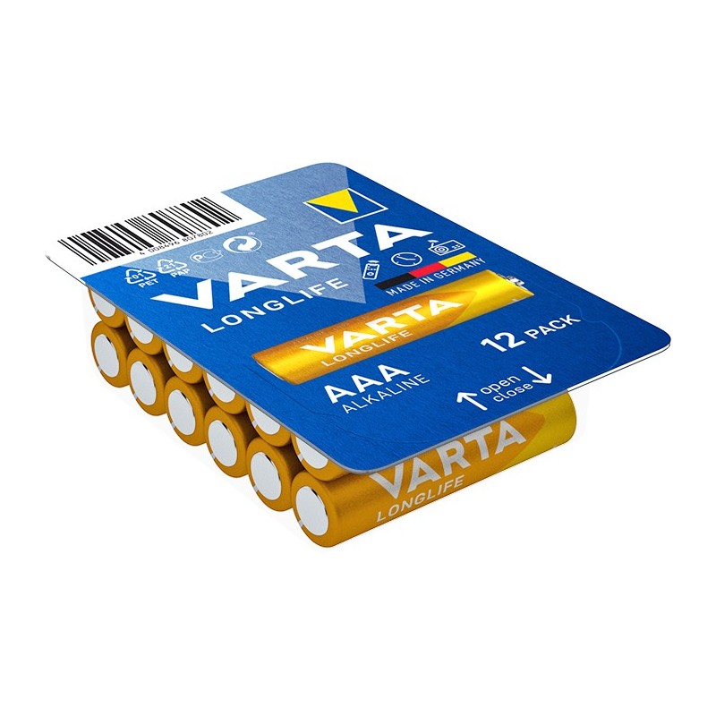 Varta BV-LL 12 AAA Batteria monouso Mini Stilo AAA Alcalino Varta BV-LL 12 AAA Batteria monouso Mini Stilo AAA Alcalino