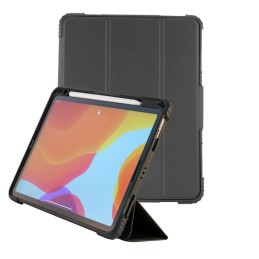 4smarts 458787 custodia per tablet 25,9 cm (10.2") Custodia flip a libro Nero, Trasparente