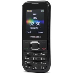 Swisstone SC 230 4,5 cm (1.77") Nero Telefono per anziani