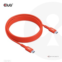 CLUB3D CAC-1573 cavo USB USB4 Gen 2x2 2 m USB C Rosso