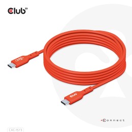 CLUB3D CAC-1573 cavo USB USB4 Gen 2x2 2 m USB C Rosso