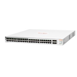 HPE Aruba Networking Aruba Instant On 1830 48G 24p Class4 PoE 4SFP 370W Gestito L2 Gigabit Ethernet (10 100 1000) Supporto