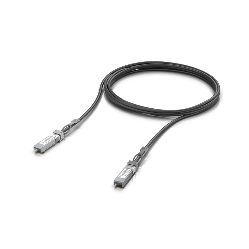 Ubiquiti UACC-DAC-SFP28-3M cavo InfiniBand e in fibra ottica Nero Ubiquiti UACC-DAC-SFP28-3M cavo InfiniBand e in fibra ottica Nero