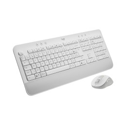 Logitech Signature MK650 Combo For Business tastiera Mouse incluso Ufficio Bluetooth AZERTY Belga Bianco