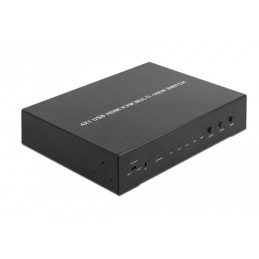 DeLOCK KVM 4 in 1 Multiview Switch 4 x HDMI con USB 2.0