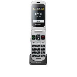 Emporia emporiaONE 6,1 cm (2.4") 80 g Grigio, Argento Telefono per anziani