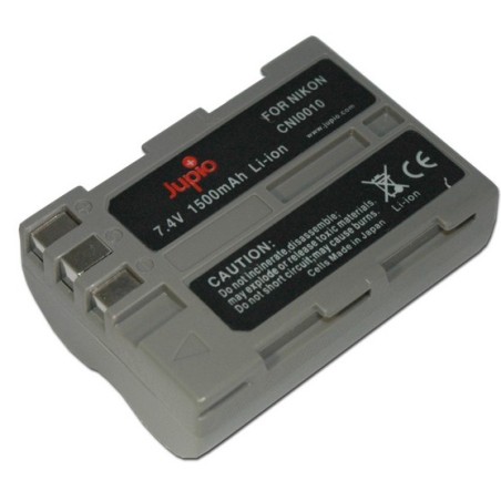 Jupio CNI0010 Batteria per fotocamera videocamera Ioni di Litio 1500 mAh