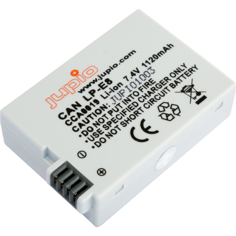 Jupio LP-E8 Ioni di Litio 1120 mAh Jupio LP-E8 Ioni di Litio 1120 mAh