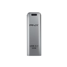 PNY FD32GESTEEL31G-EF unità flash USB 32 GB 3.2 Gen 1 (3.1 Gen 1) Acciaio inox