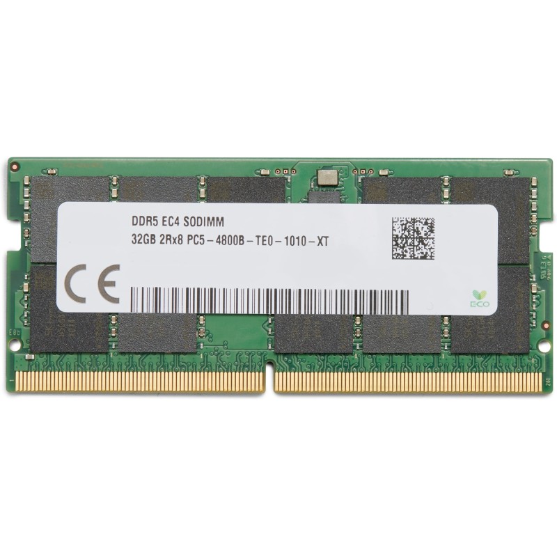 HP 6D8T4AA memoria 32 GB 1 x 32 GB DDR5 4800 MHz Data Integrity Check (verifica integrità dati)