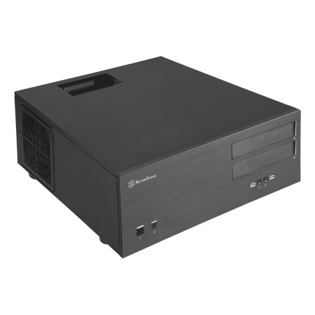 Silverstone GD08 HTPC Nero