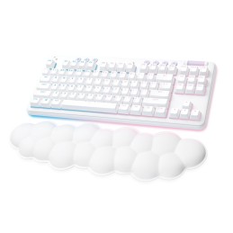 Logitech G G715 tastiera Gaming RF senza fili + Bluetooth QWERTY Inglese UK Bianco