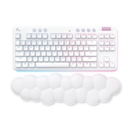 Logitech G G715 tastiera Gaming RF senza fili + Bluetooth QWERTY Inglese UK Bianco