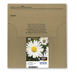 Epson Daisy Multipack Margherita 4 colori Inchiostri Claria Home 18 in confezione EasyMail Packaging