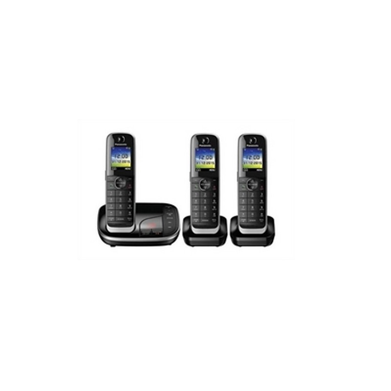 Panasonic KX-TGJ323 Telefono DECT Identificatore di chiamata Nero