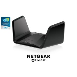 NETGEAR Nighthawk RAXE300 router wireless Gigabit Ethernet Banda tripla (2.4 GHz 5 GHz 5 GHz) Nero