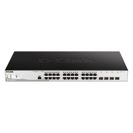 D-Link DGS-1210-28P ME E switch di rete Gestito L2 L3 Gigabit Ethernet (10 100 1000) Supporto Power over Ethernet (PoE) 1U