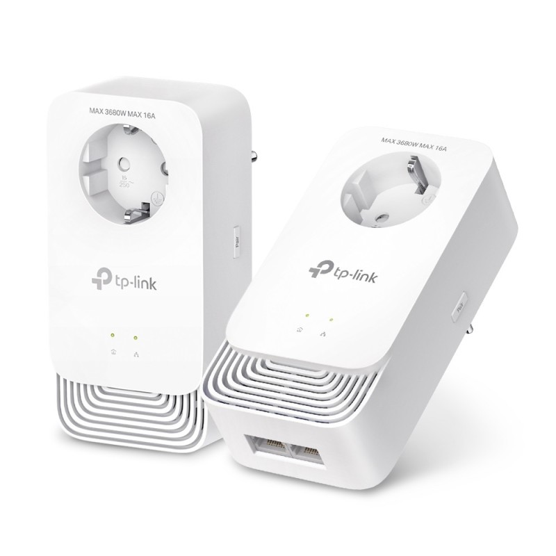 TP-Link PG2400P KIT adattatore di rete PowerLine 1428 Mbit s Collegamento ethernet LAN Bianco 2 pz