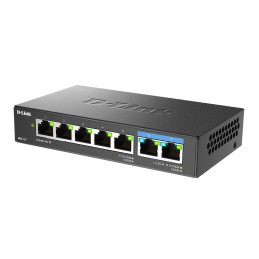 D-Link DMS-107 E switch di rete Non gestito Gigabit Ethernet (10 100 1000) Nero