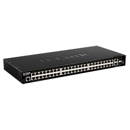 D-Link DGS-1520-52 E switch di rete Gestito L3 10G Ethernet (100 1000 10000) 1U Nero