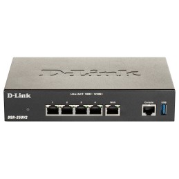 D-Link DSR-250V2 router wireless Gigabit Ethernet Nero