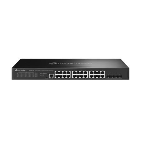 TP-Link Omada SG3428X-M2 switch di rete Gestito L2+ 2.5G Ethernet (100 1000 2500) 1U Nero