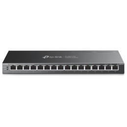 TP-Link TL-SG116P switch di rete Non gestito Gigabit Ethernet (10 100 1000) Supporto Power over Ethernet (PoE) Nero