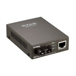 D-Link DMC-F02SC E convertitore multimediale di rete 100 Mbit s Nero