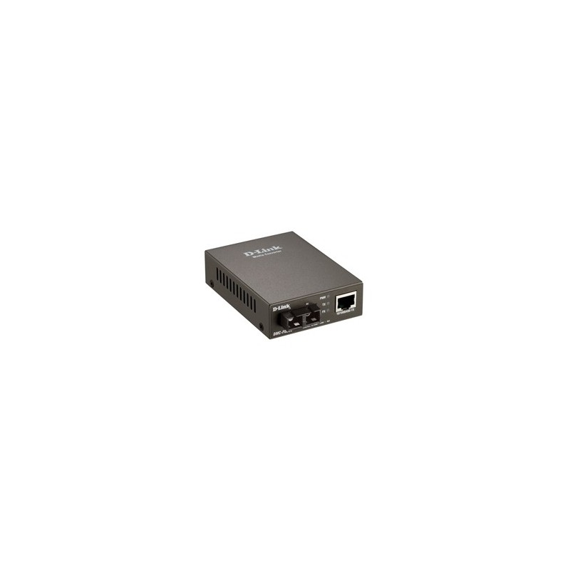 D-Link DMC-F02SC E convertitore multimediale di rete 100 Mbit s Nero