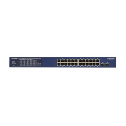NETGEAR GS724TP-300EUS switch di rete Gestito L2 L3 L4 Gigabit Ethernet (10 100 1000) Supporto Power over Ethernet (PoE) Blu