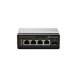 LevelOne IGU-0501 switch di rete Gigabit Ethernet (10 100 1000) Supporto Power over Ethernet (PoE) Nero